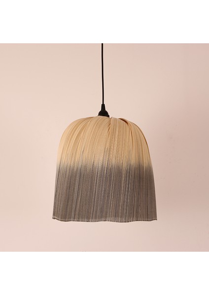 Mylamp Meltem 32X32 Cm. Gradyan Bambu Avize