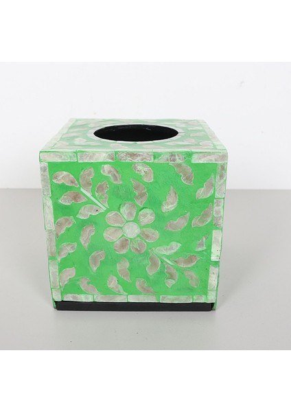 Mylamp Anita Sedefli Kare Peçetelik 15X15X15 cm fırsatları