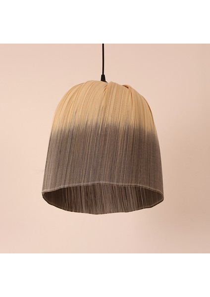 Mylamp Meltem 32X32 Cm. Gradyan Bambu Avize modelleri