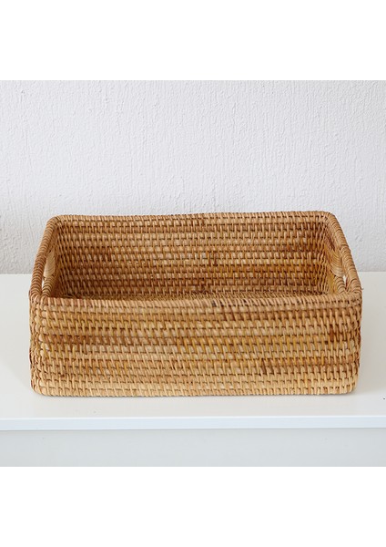 Mylamp Gamze L Rattan Saklama Kutusu & Dekoratif Sepet 36X26X11 cm fiyatları