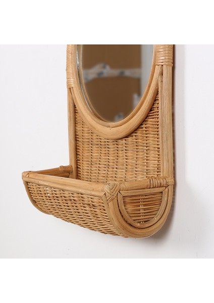 Mylamp Defne 42X13XH50 Cm. Rattan Ayna modelleri