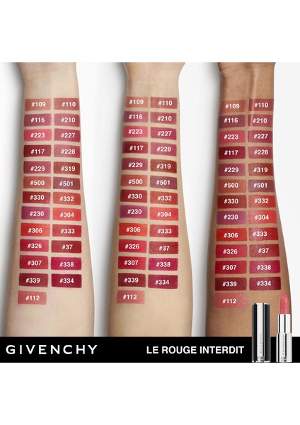 Le Rouge Interdit Intense Silk - Ipeksi Bitişli Doldurulabilir Ruj N°112 - Nude Mousseline (3,4 G) fiyatları