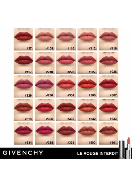 Le Rouge Interdit Intense Silk - Ipeksi Bitişli Doldurulabilir Ruj N°112 - Nude Mousseline (3,4 G) modelleri