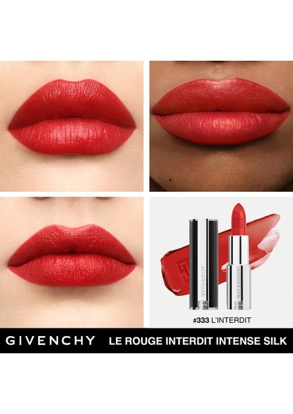 Le Rouge Interdit Intense Silk - Ipeksi Bitişli Doldurulabilir Ruj N°112 - Nude Mousseline (3,4 G) fırsatları