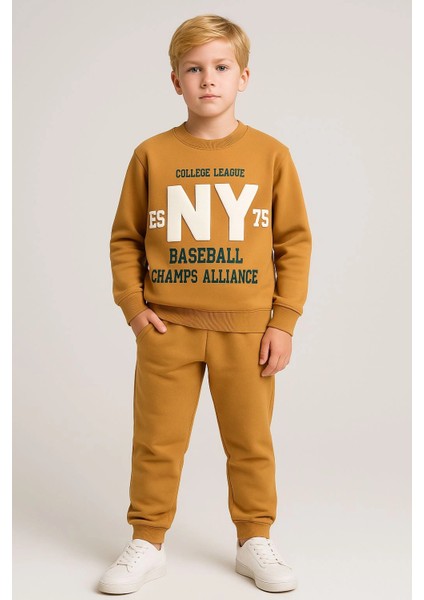 Ny Baskılı Erkek Çocuk Takım 20405 modelleri