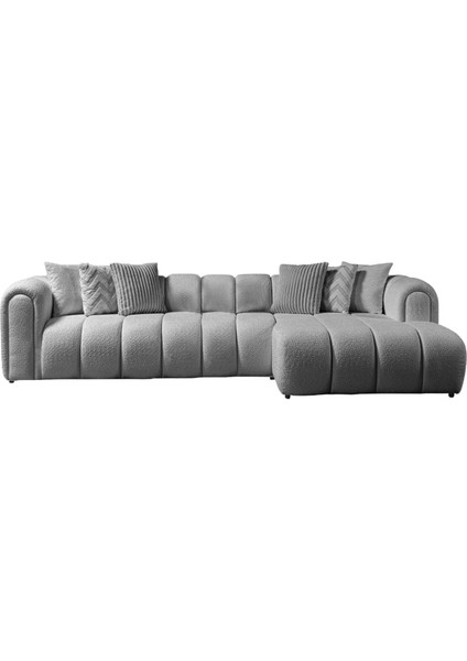 Nline Köşe Koltuk Takımı Gri Sağ Köşe fırsatları