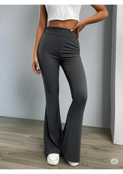 Scuba Krep Ispanyol Paça Tayt