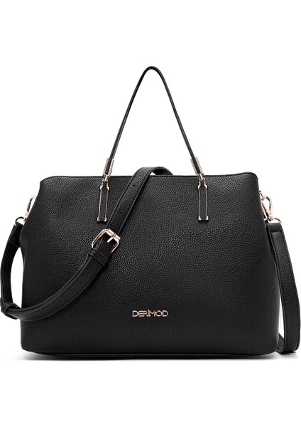 Kadın Siyah Uzun Askılı Klasik Kol Çantası 25WBD2720FT