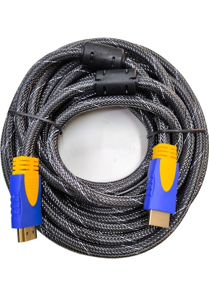 Hdmı Erkek Erkek Örgülü Kablo HDMI 1080P V1.4 Örgülü Kablo 7m modelleri