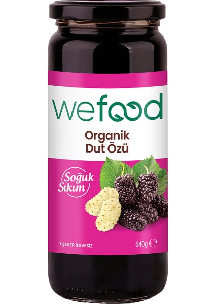 Organik Dut Özü 640 gr (Soğuk Sıkım)