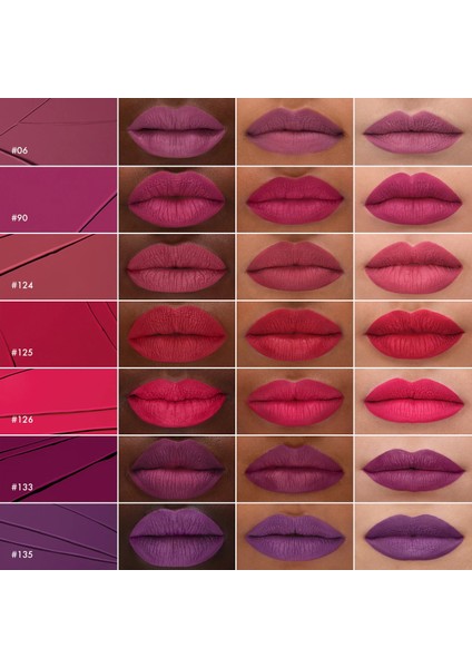 Cream Lip Stain – Bulaşmayan Kadife Bitişli Ruj - Mat Likit Ruj 17 Dark Red (5 Ml) fırsatları