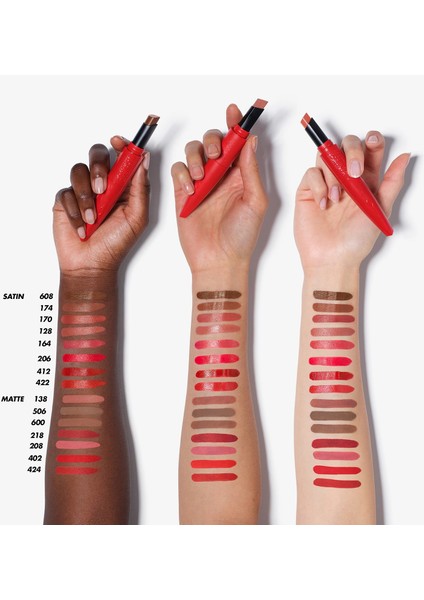 Rouge Artist For Ever - Nemlendirici, Uzun Süre Kalıcı Saten ve Mat Ruj 218 Adventurous Berry - Mat (2,4 G) fiyatları