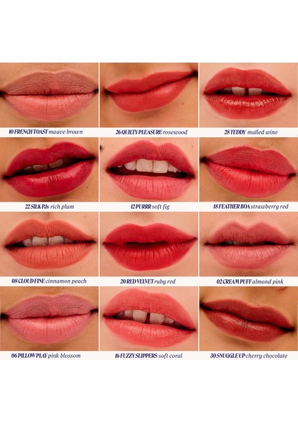 Plushtint - Nemlendirici Özellikli Mat Tint Ruj N°20 Red Velvet (6 Ml) modelleri