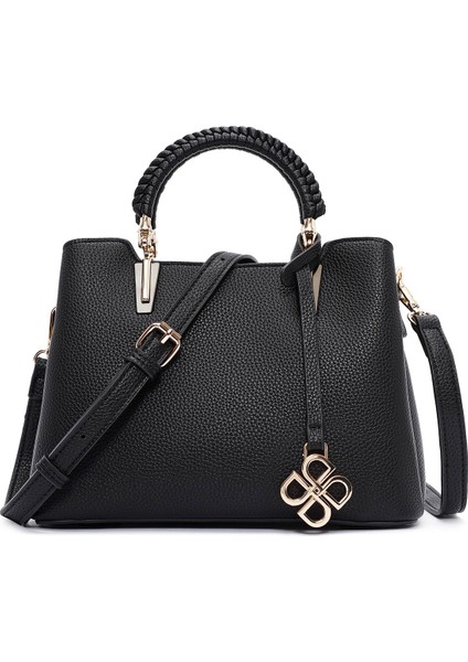 Kadın Siyah Uzun Askılı Kol Çantası 25WBD2718FT