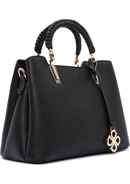 Kadın Siyah Uzun Askılı Kol Çantası 25WBD2718FT indirimleri