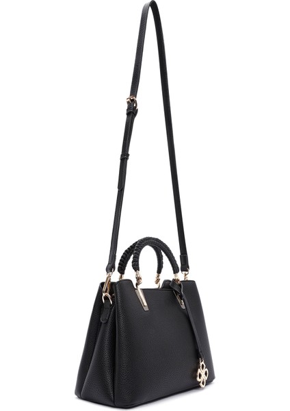 Kadın Siyah Uzun Askılı Kol Çantası 25WBD2718FT