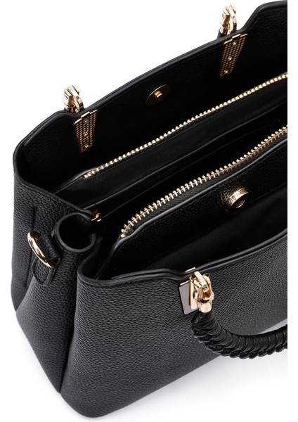 Kadın Siyah Uzun Askılı Kol Çantası 25WBD2718FT