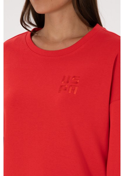 Kadın Kırmızı Sweatshirt 50313565-VR030