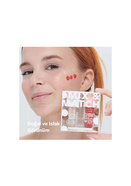 Mix & Match Glow Liquid Highlighter 72 & Joy Liquid Blush 55 Pastel fiyatları