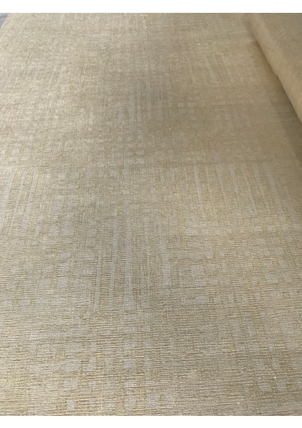 Sarı Simli Desenli 5m2 Duvar Kağıdı fiyatları