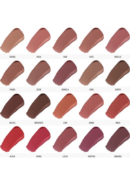 Ultra Suede® Lipstick - Mat Ruj Garth modelleri
