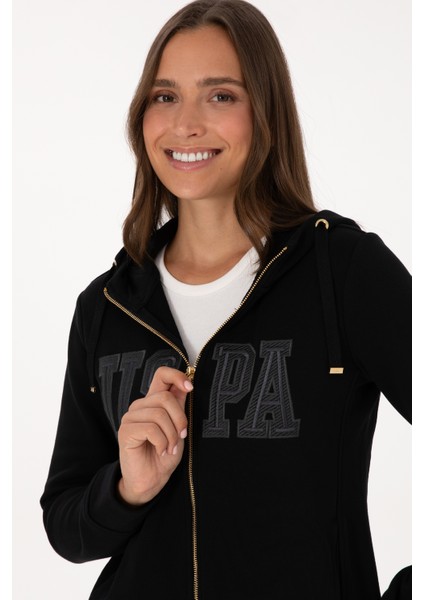 Kadın Siyah Sweatshirt 50307769-VR046 fiyatları