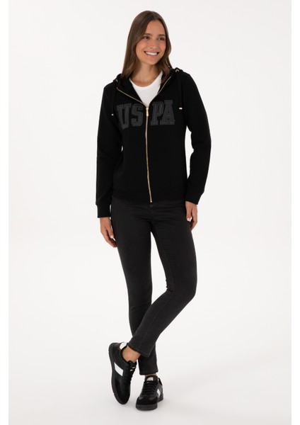 Kadın Siyah Sweatshirt 50307769-VR046 fırsatları