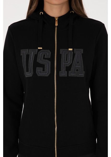 Kadın Siyah Sweatshirt 50307769-VR046