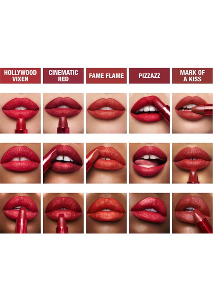 Hollywood Beauty Icon - Matte Revolution - Ruj Mark Of A Kiss (3,5 G) modelleri