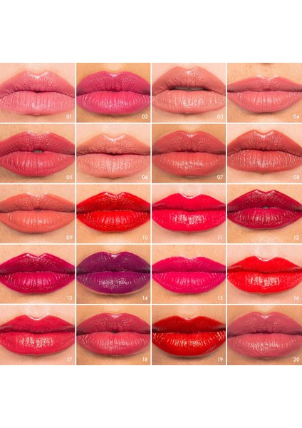 Rouge Is Not My Name - Saten Bitişli Ruj 17 Extra Pulse - Brick Red (3,50 G) fiyatları