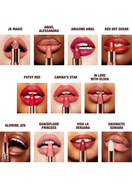 Hot Lips 2.0 - Ruj Patsy Red (3,5 G) modelleri