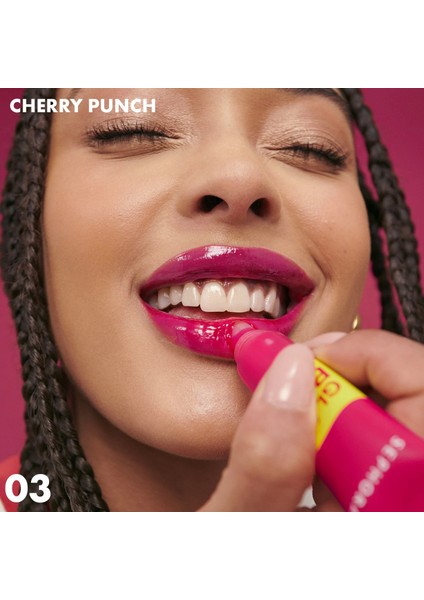 Glaze Balm - Işıltılı Parlaklık Veren Renkli Dudak Balsamı 03 Cherry Punch (15 Ml) modelleri