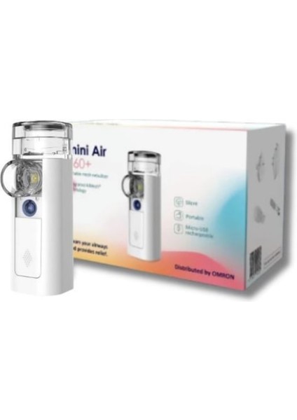 Mini Air 360+ Taşınabilir Nebilizatör indirimleri