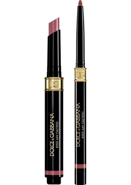 Kiss My Gloss! - 4d Gloss Stick Dudak Parlatıcısı ve Kalem Ikilisi 02 Giggle (1 G + 0.1 G)
