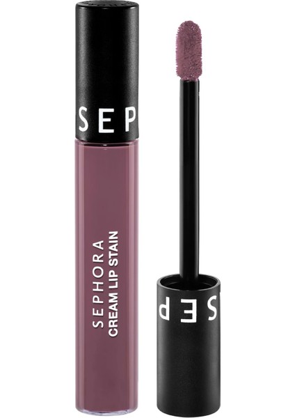 Cream Lip Stain – Bulaşmayan Kadife Bitişli Ruj - Mat Likit Ruj 13 Marvelous Mauve (5 Ml)