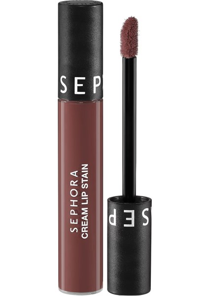 Cream Lip Stain – Bulaşmayan Kadife Bitişli Ruj - Mat Likit Ruj 41 Vintage Rosewood (5 Ml)