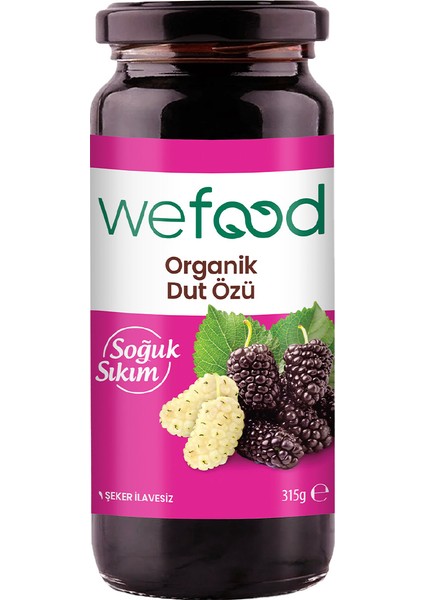 Organik Dut Özü 315 gr (Soğuk Sıkım) 8682392174303