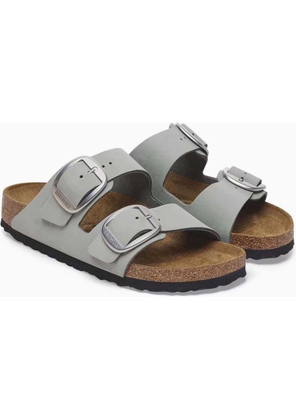 Arizona Big Buckle Nu Çift Bantlı Kadın Terlik fırsatları