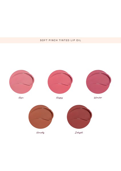 Mini Soft Pinch Tinted Lip Oil - Küçük Boy Renkli Dudak Yağı Wonder (2 Ml) fırsatları