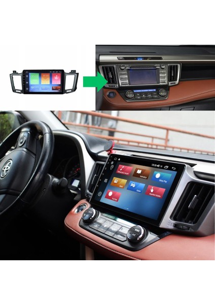 Toyota Rav 4 Android Multimedya Sistemi 4-64 Fimex (2013-2018)