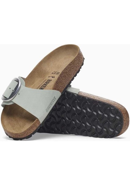 Madrid Big Buckle Nu Tek Bantli Terlik fiyatları