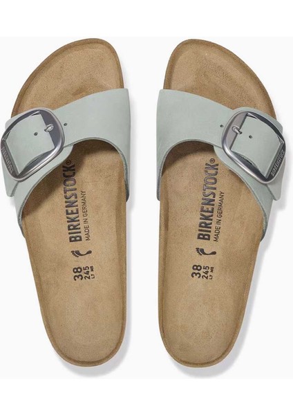 Madrid Big Buckle Nu Tek Bantli Terlik modelleri