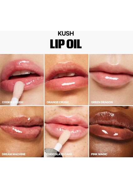 Kush Lip Oil - Nemlendirici Renkli Dudak Yağı Cookie Dough (5,5 Ml) fiyatları