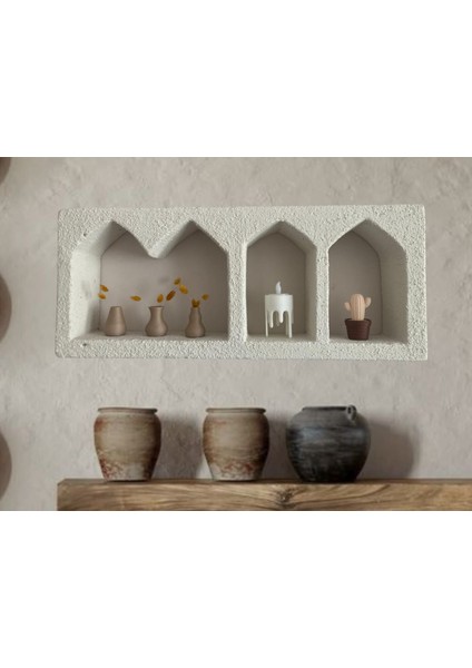 Iskandinav Tarzı Beton Duvar Nişi / Iskandinav Beton Duvar Rafı fiyatları