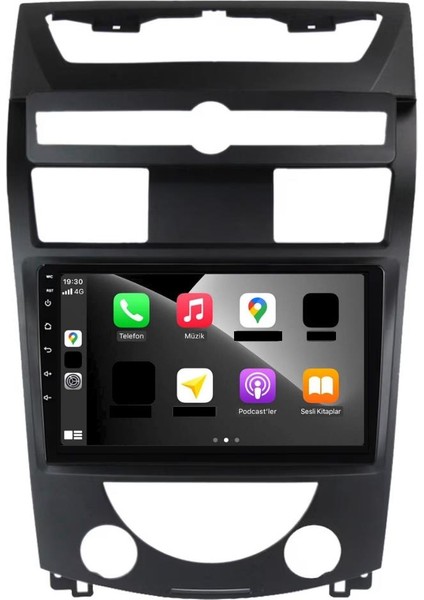 Ssangyong Rexton Android Multimedya Sistemi 4-64 Fimex (2007-2012) modelleri