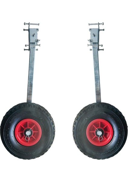 Galvanizli Küçük Boy Bot Taşıma Tekerleği