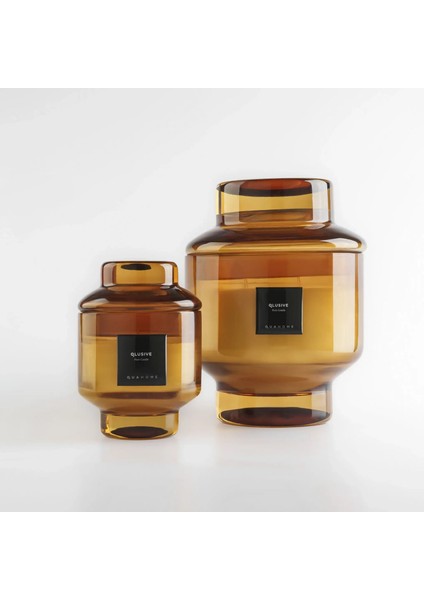 Lois Cam Kapaklı Amber Mum 1000 gr modelleri