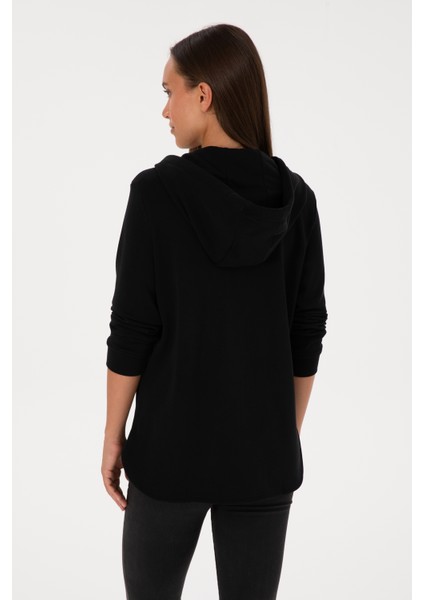 Kadın Siyah Sweatshirt 50307714-VR046 indirimleri