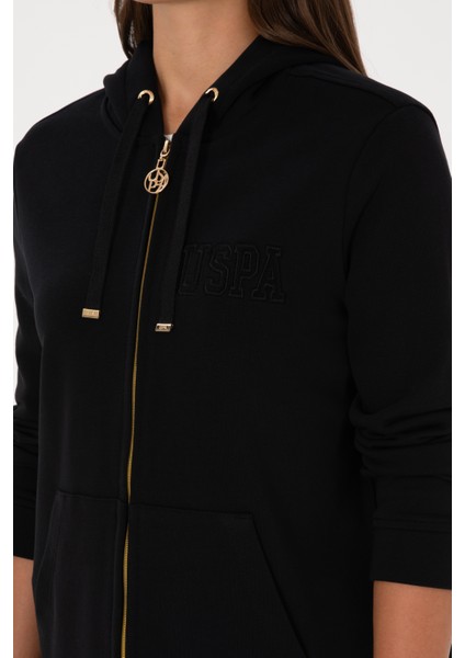 Kadın Siyah Sweatshirt 50307714-VR046