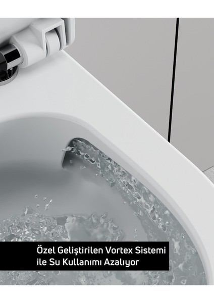 Ness Vortex Asma Klozet ve Kapak Seti modelleri